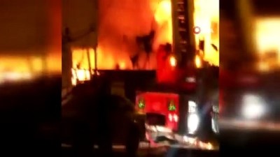 saglik ekibi -  Sancaktepe'de iş yerinden korkutan yangın Videosu