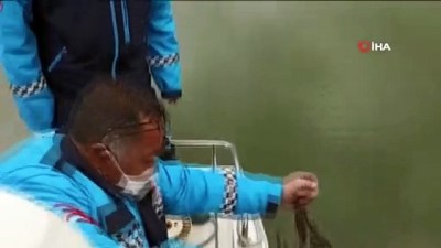 goller -  Avcılığın yasak olduğu Kovada Gölü’nde 2 bin 600 metre uzatma ağına el konuldu Videosu