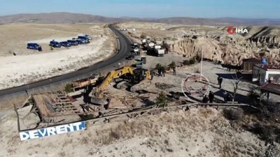 kacak yapi -  Kapadokya’da kaçak yapıların yıkımı devam ediyor Videosu
