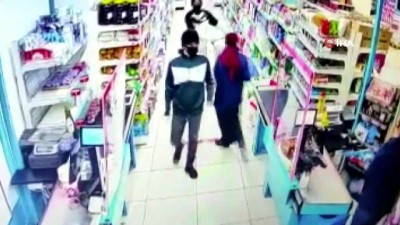 soygun -  Markette 7 bin TL’lik soygun anı kamerada Videosu
