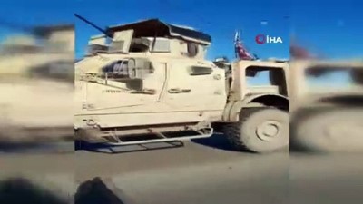 askeri arac -  - Suriye’de terör örgütü PKK/YPG yandaşları ABD devriyesini taşladı Videosu