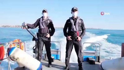  Deniz Polisi'nden nefes kesen kurtarma tatbikatı