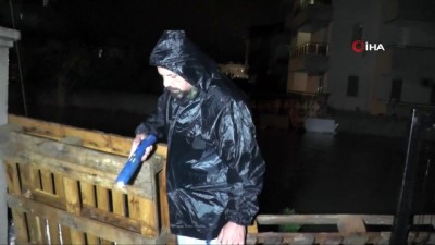 sokak hayvani -  Sağanak yağışta su basan evi ağlattı Videosu
