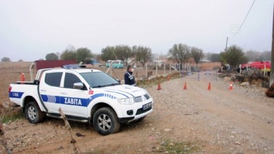 karantina - ÇANAKKALE - Bir köyde Kovid-19 karantinası başlatıldı Videosu