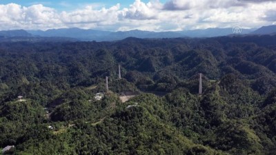 PORTO RİCO - Arecibo Gözlemevi çöktü