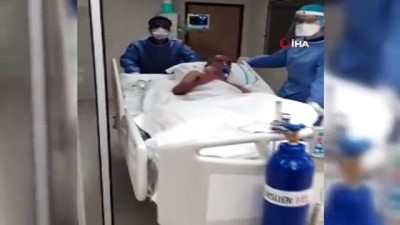 corona virusu -  60 yaşındaki corona hastası, 155 gün sonra yoğun bakımdan çıktı Videosu