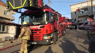 saglik ekibi -  Arnavutköy’de gecekonduda çıkan yangın paniğe neden oldu Videosu