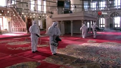 dezenfeksiyon -  Fatih’te camiler dezenfekte edildi Videosu