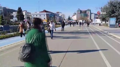 gunesli hava -  Kar yağışının beklendiği Düzce yazdan kalma günleri yaşıyor Videosu