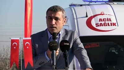  Gaziantep'te 38 yeni ambulans hizmete alındı