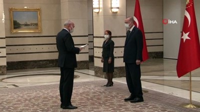  - Cumhurbaşkanı Erdoğan, Çekya Büyükelçisini kabul etti