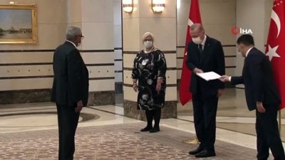  - Cumhurbaşkanı Erdoğan, Sudan Büyükelçisini kabul etti