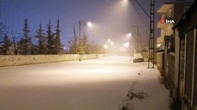 kar yagisi -  Van merkeze mevsimin ilk karı yağdı Videosu