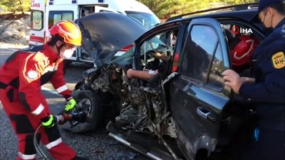 saglik ekibi -  - Seydikemer'de trafik kazası:1 yaralı Videosu