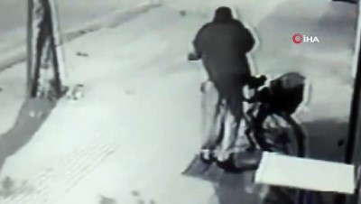 hirsizlik zanlisi -  Alkollü hırsızın çaldığı bisikletle sınavı Videosu
