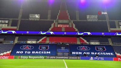 ingilizce - PSG - Başakşehir maçı ısınmadan kareler Videosu