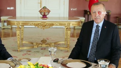  Cumhurbaşkanı Erdoğan, Gine Bissau Seçilmiş Cumhurbaşkanı Cissoko Embalo ile görüştü
