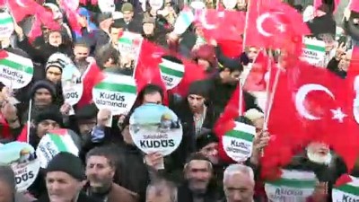 isgal plani -  Erzurum Kudüs için yürüdü Videosu