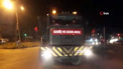 askeri arac -  Suriye sınırına askeri araç ve komando sevkiyatı Videosu