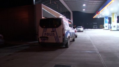 kar maskesi -  Benzin istasyonunda silahlı soygun Videosu
