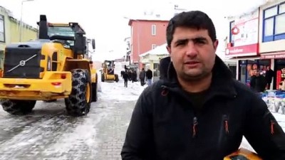 kar yiginlari -  Varto Belediyesinden kar temizleme çalışması  Videosu
