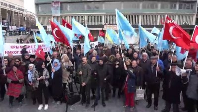 medya kuruluslari -  Ankara’da Kırım'ın işgali protesto edildi Videosu