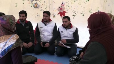 konteyner kent - Elazığ'da depremzedelere psikososyal destek hizmeti devam ediyor Videosu