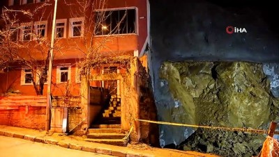 insaat alani -  Gümüşhane’de inşaat alanında göçük meydana geldi Videosu