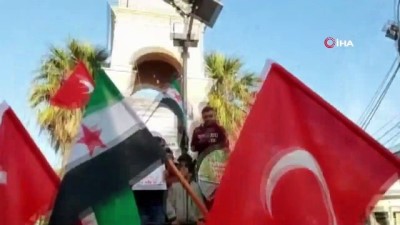  - İdlib’de TSK'ya destek gösterisi