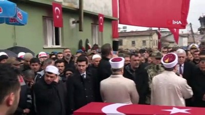  İdlib şehidi Uzman Çavuş Emin Yıldırım son yolculuğuna uğurlandı