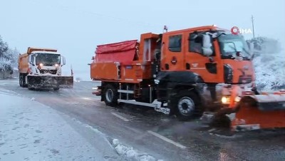 karayollari -  Kula’da kar yağışı etkili oluyor Videosu