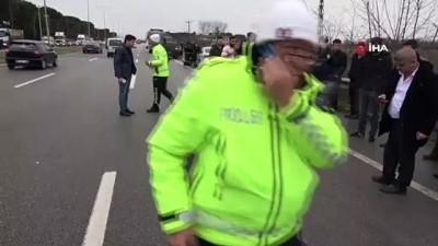 emniyet seridi -  Otomobil 2 bisikletliye birden çarptı: 1 ölü, 2 yaralı Videosu