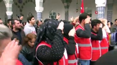 askeri toren -  Şehit annesi, evladını asker selamı ile uğurladı Videosu