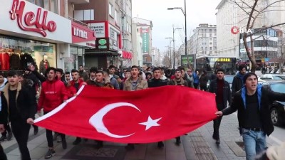 grup genc -  Sivaslılar İdlib şehitleri için yürüdü Videosu