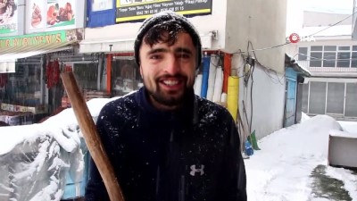 kar surprizi -   Vartolular Mart ayını beklerken kar sürprizi ile uyandılar Videosu