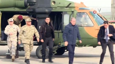 helikopter -  Bakan Akar, Hatay’da Videosu