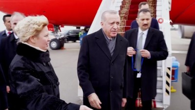 resmi karsilama -  - Cumhurbaşkanı Erdoğan, Ukrayna’da  Videosu