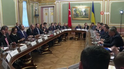  - Cumhurbaşkanı Erdoğan Ve Ukraynalı Mevkidaşı Heyetlerarası Görüşmeye Başkanlık Etti