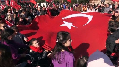 hava saldirisi - Türkiye Mehmetçik için tek yürek oldu - TEKİRDAĞ/ÇANAKKALE Videosu