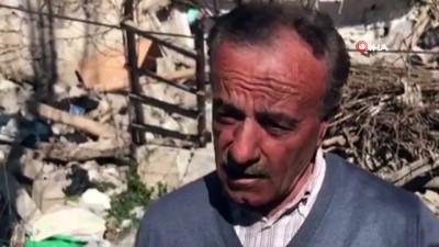 zabita -  Fırtına nedeniyle evin üzerine minare devrildi Videosu