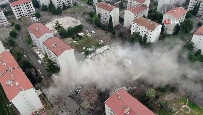 askeri lojman -  Zeytinburnu’nda Millet Bahçesi yapılacak alanda yıkım çalışmaları başladı Videosu