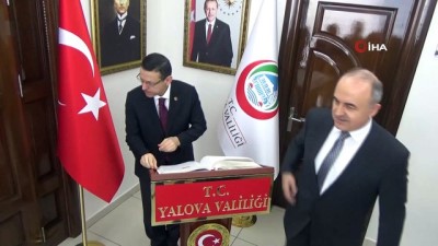 imitasyon -  Sayıştay Başkanı Baş, Yalova Valisi Muammer Erol’u makamında ziyaret etti Videosu