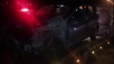 İki otomobilin çarpışması sonucu 4 kişi yaralandı - AKSARAY