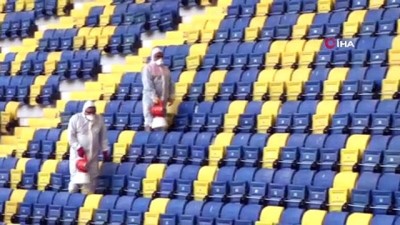 koronavirus - MKE Ankaragücü-Çaykur Rizespor maçı öncesi Eryaman Stadyumunda koronavirüs önlemi Videosu