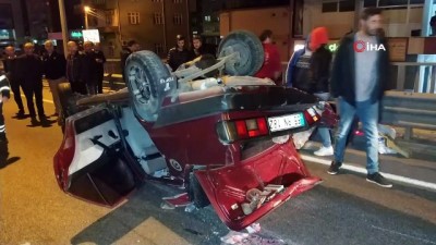  Samsun'da trafik kazası: 3 yaralı
