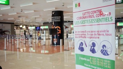  - Senegal Havalimanında Korona Virüsü Önlemleri Arttırılıyor