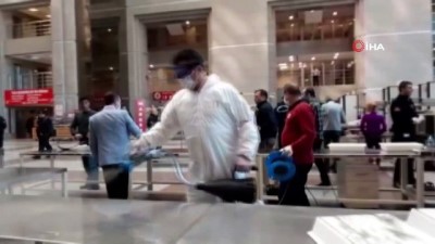 koronavirus -  Adliye’de koronavirüs önlemi Videosu