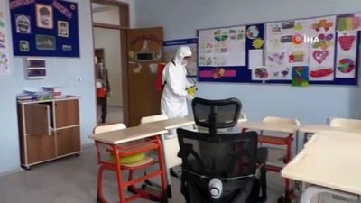 hafta sonu tatili -  Ağrı'da okullarda Korona virüsüne karşı dezenfekte çalışması başlatıldı Videosu