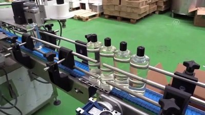 yogun mesai - Çorumlu kolonya üreticisinin 8 aylık stoğu bir günde bitti Videosu