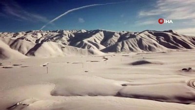 uzunlu -  Karlar eridi menderesler ortaya çıktı Videosu